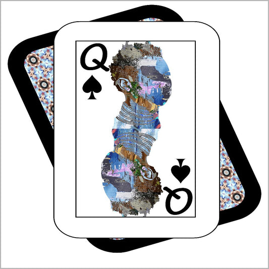 Play Your Hand...Queen Spade No. 2 Canvas Poster