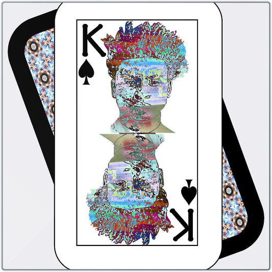 Play Your Hand...King Spade No. 2 Metal Print