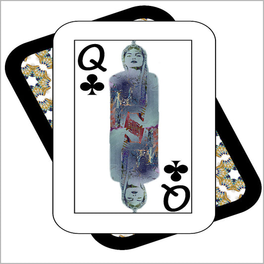 Play Your Hand...Queen Club No. 3 Canvas Poster