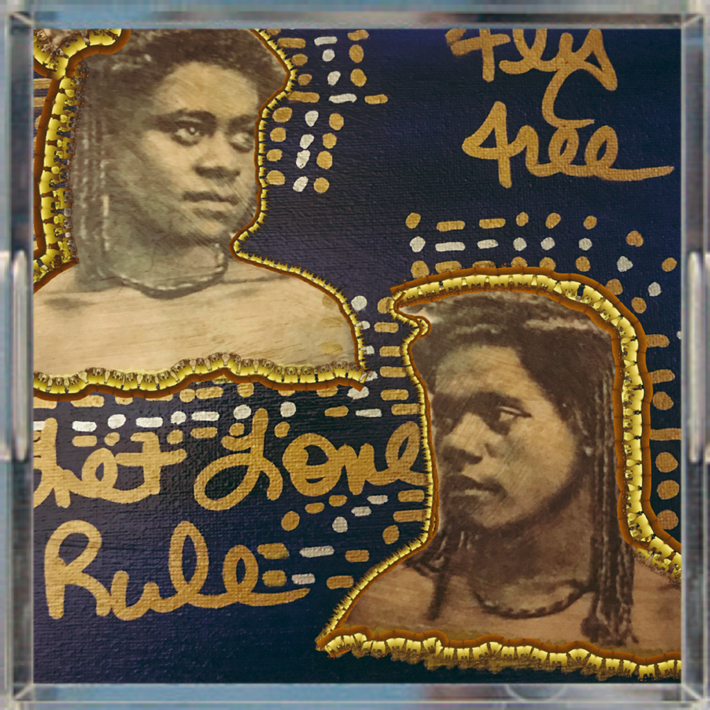 The Motto Acrylic Tray