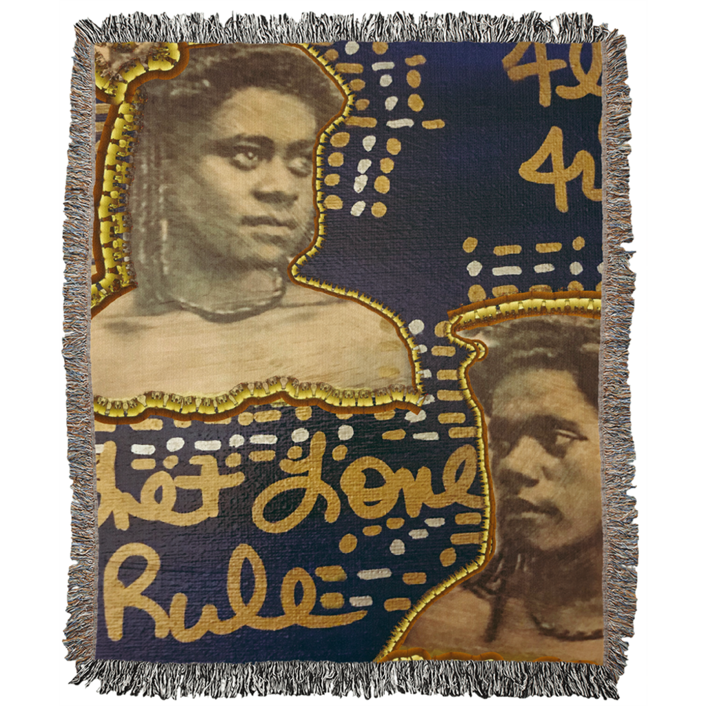 The Motto Woven Blanket
