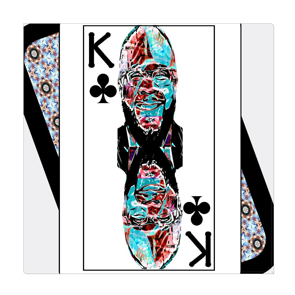 Play Your Hand...King Club No. 2 Wrapped Canvas
