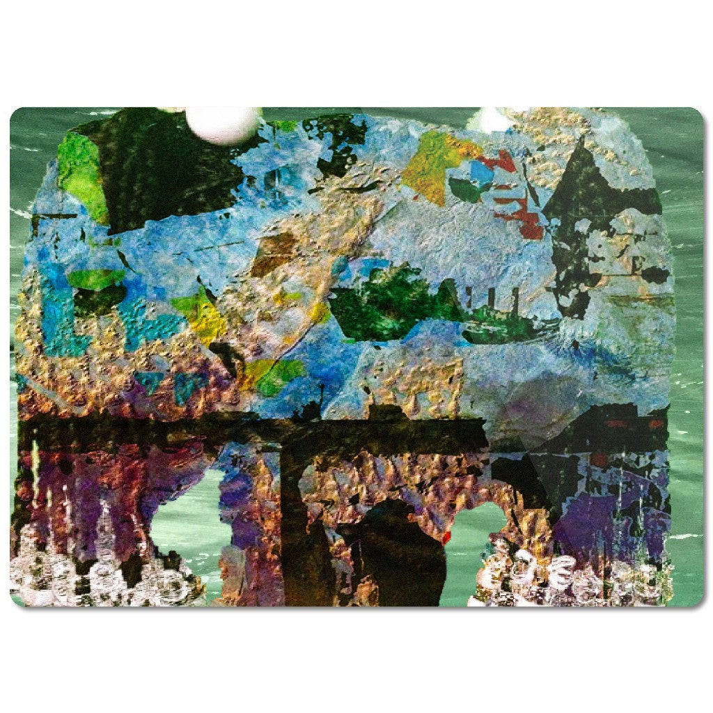 The World is Yours Glass Cutting Board