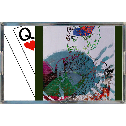 Play Your Hand...Watch Your Back No. 3 Acrylic Tray