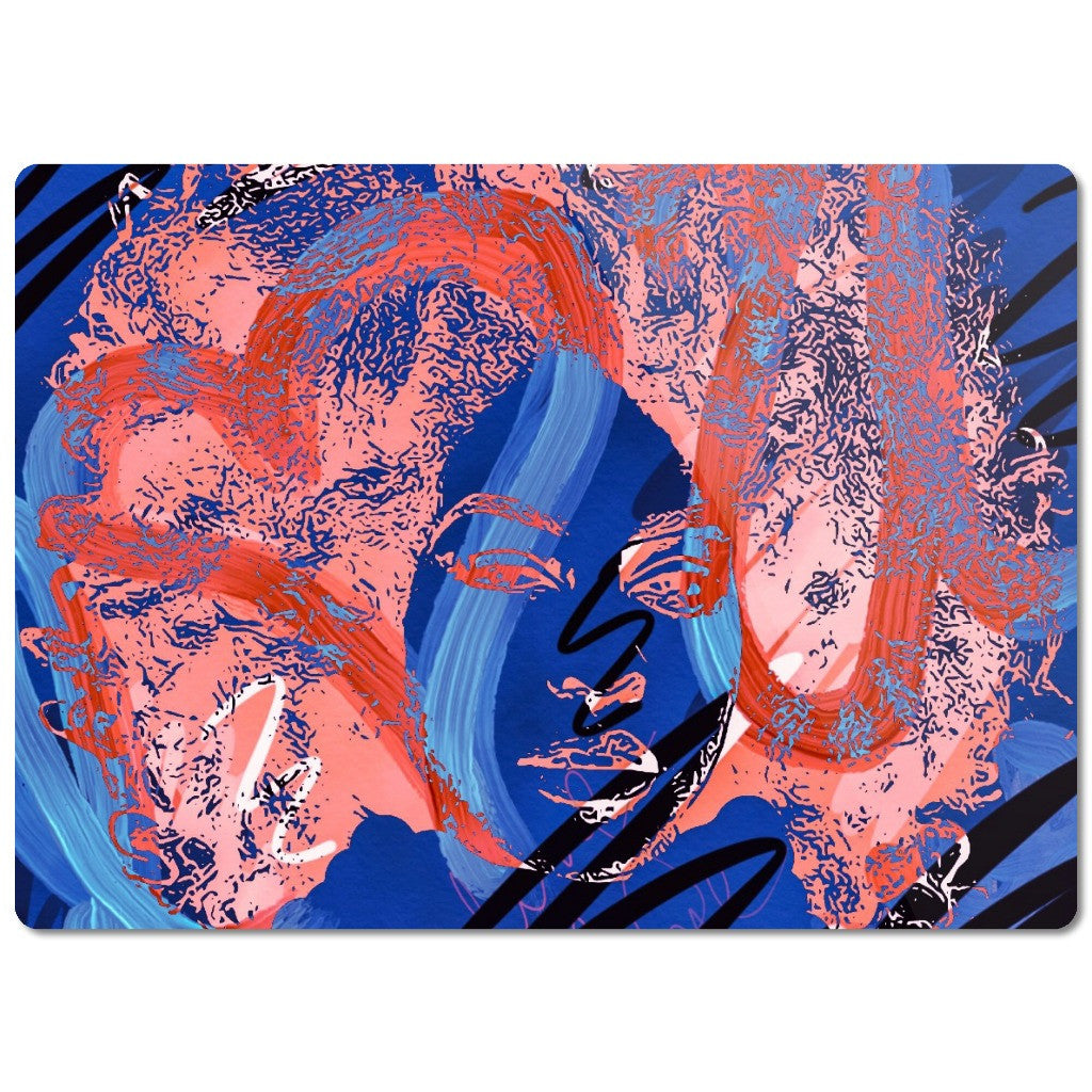I Love You Jody No. 3 Glass Cutting Board
