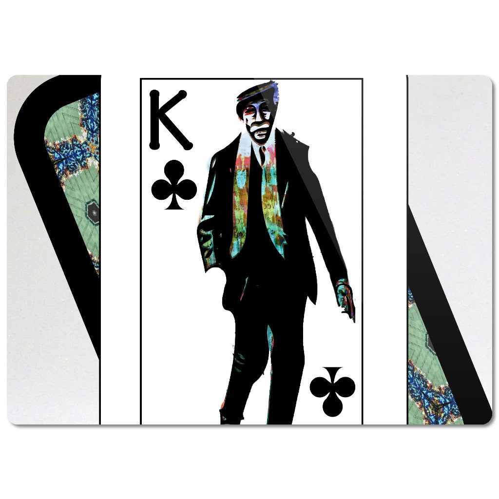 Play Your Hand...King Club No. 1 Glass Cutting Board