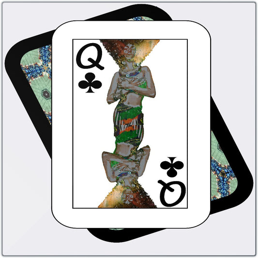 Play Your Hand...Queen Club No. 1 Metal Print