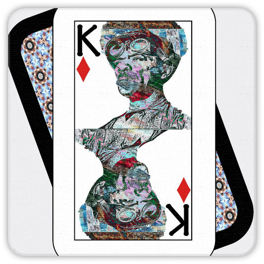 Play Your Hand...King Diamond No. 2 Coaster Set