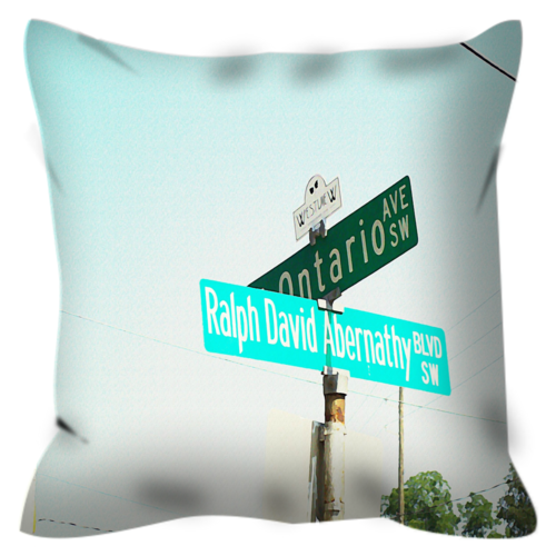 The Corner No. 1 Throw Pillow