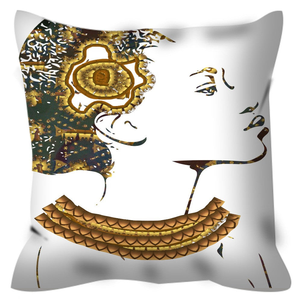 Queen Things No. 3 Throw Pillow