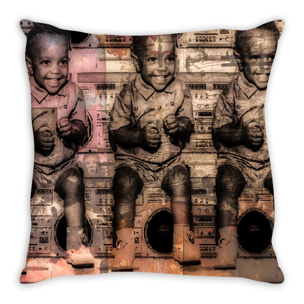 Must Be The Music Throw Pillow
