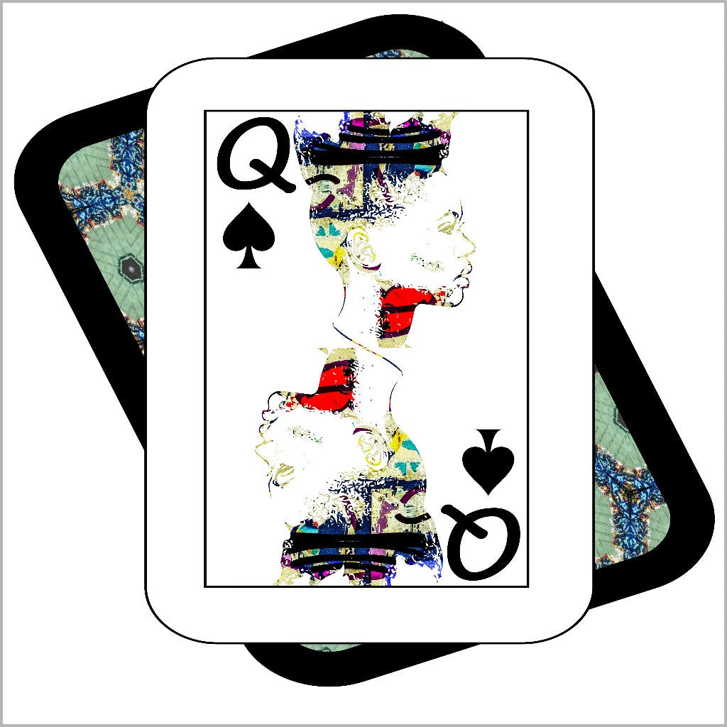 Play Your Hand...Queen Spade No. 1 Canvas Poster