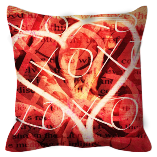 XoXo Throw Pillow