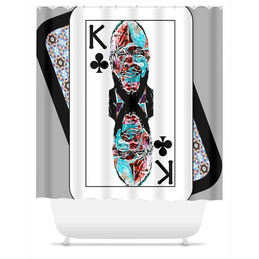 Play Your Hand...King Club No. 2 Shower Curtain