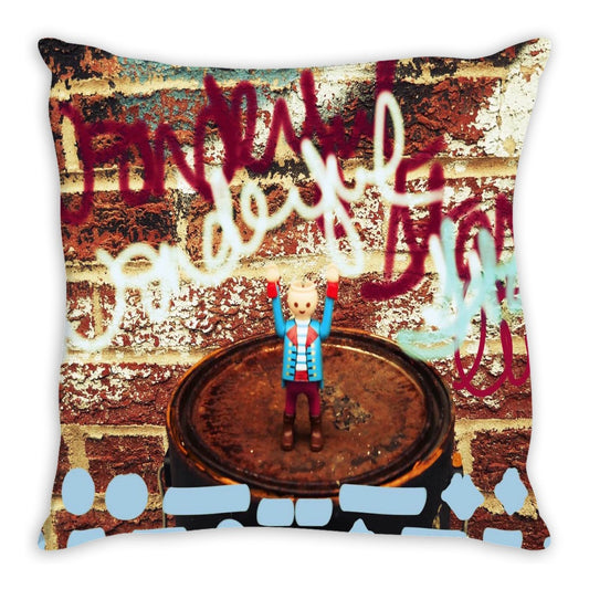 Headless Revolutionary No. 6 Throw Pillow