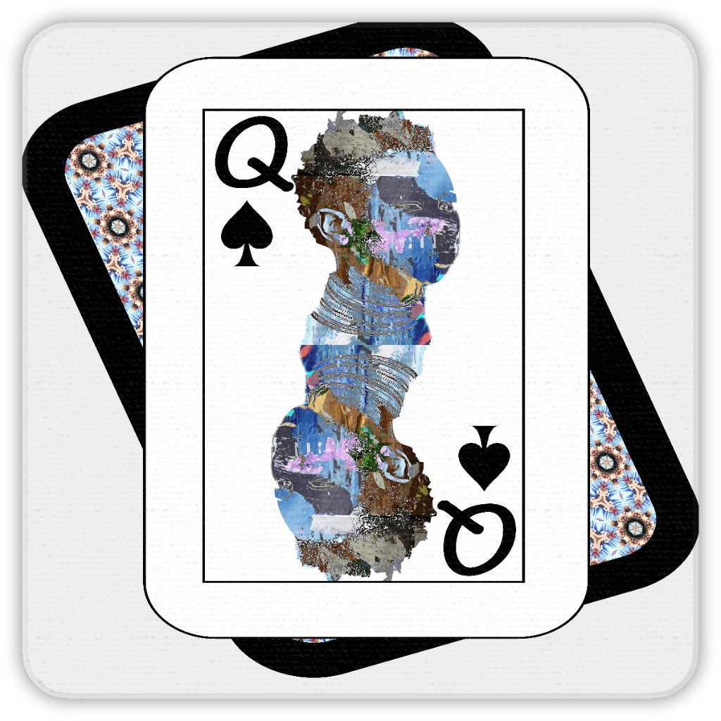Play Your Hand...Queen Spade No. 2 Coaster Set