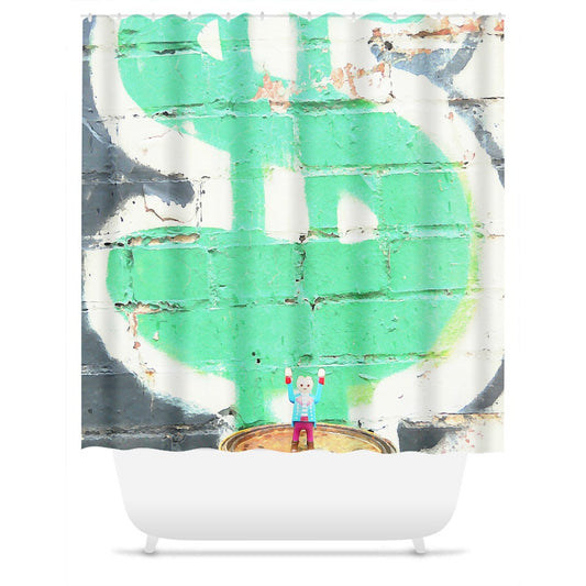 Headless Revolutionary No. 5 Shower Curtain