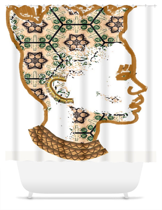 Queen Things No. 2 Shower Curtain