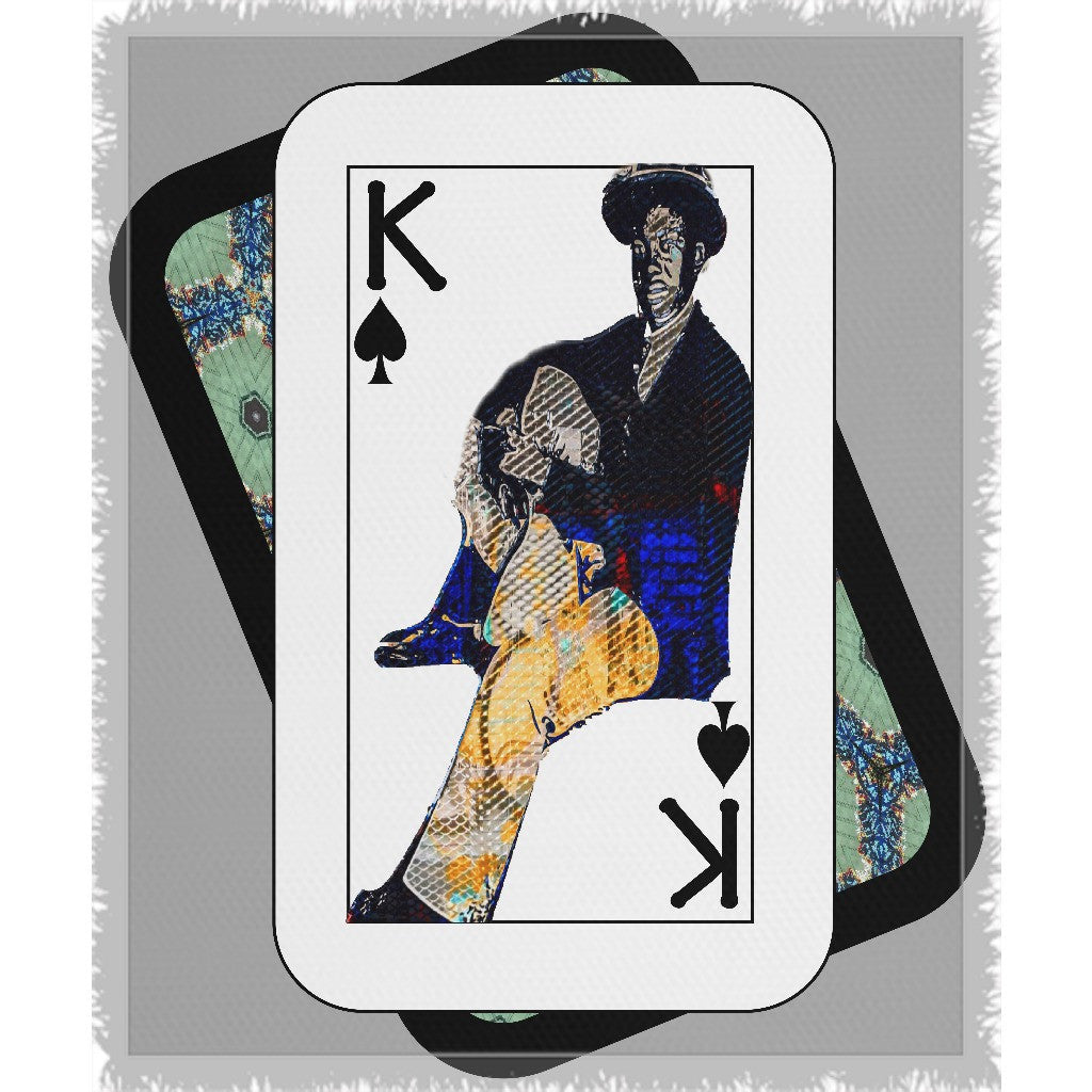 Play Your Hand...King Spade No. 1 Woven Blanket
