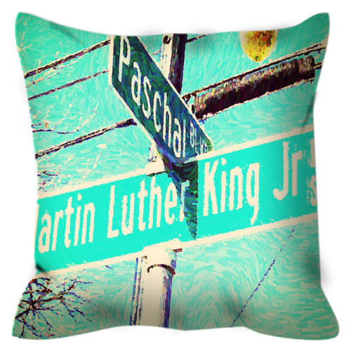 The Corner No. 3 Throw Pillow