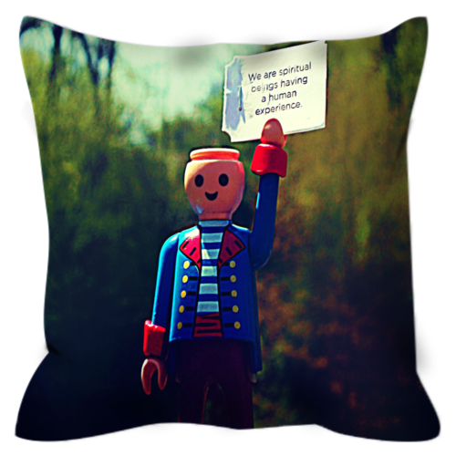 Headless Revolutionary No. 1 Throw Pillow