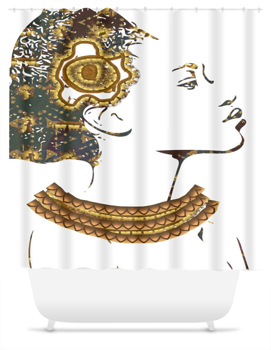 Queen Things No. 3 Shower Curtain