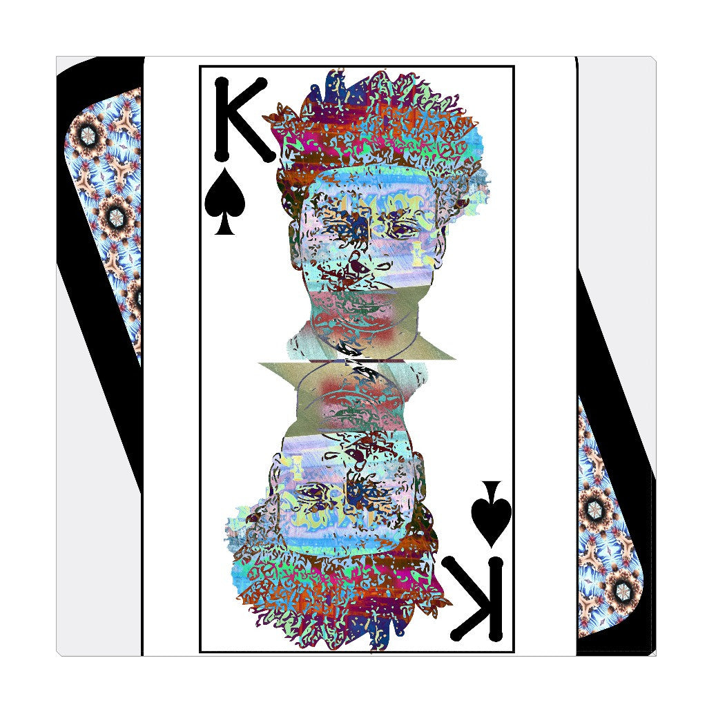 Play Your Hand...King Spade No. 2 Wrapped Canvas