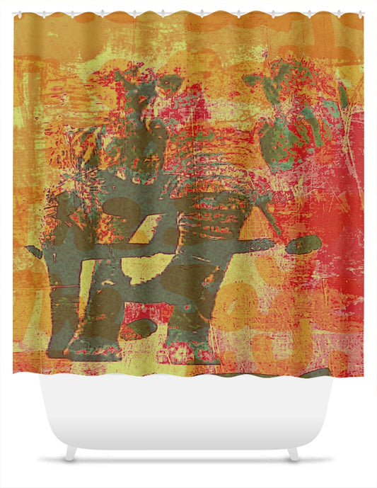 Spirit Animal Shower Curtain