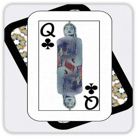 Play Your Hand...Queen Club No. 3 Coaster Set