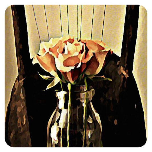 A Rose is still a Rose Coaster Set