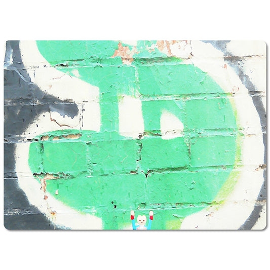 Headless Revolutionary No. 5 Glass Cutting Board