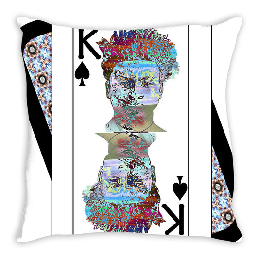 Play Your Hand...King Spade No. 2 Throw Pillow