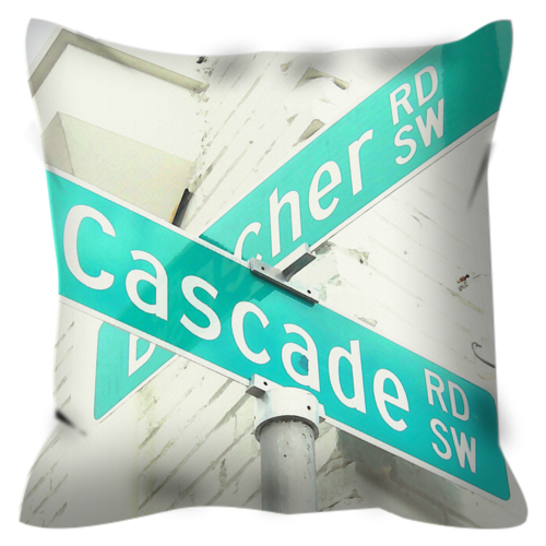 The Corner No. 2 Throw Pillow