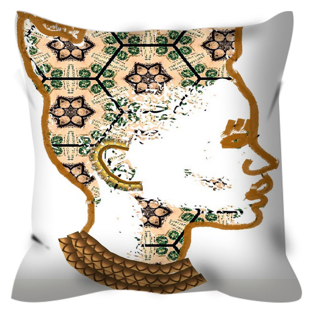 Queen Things No. 2 Throw Pillow