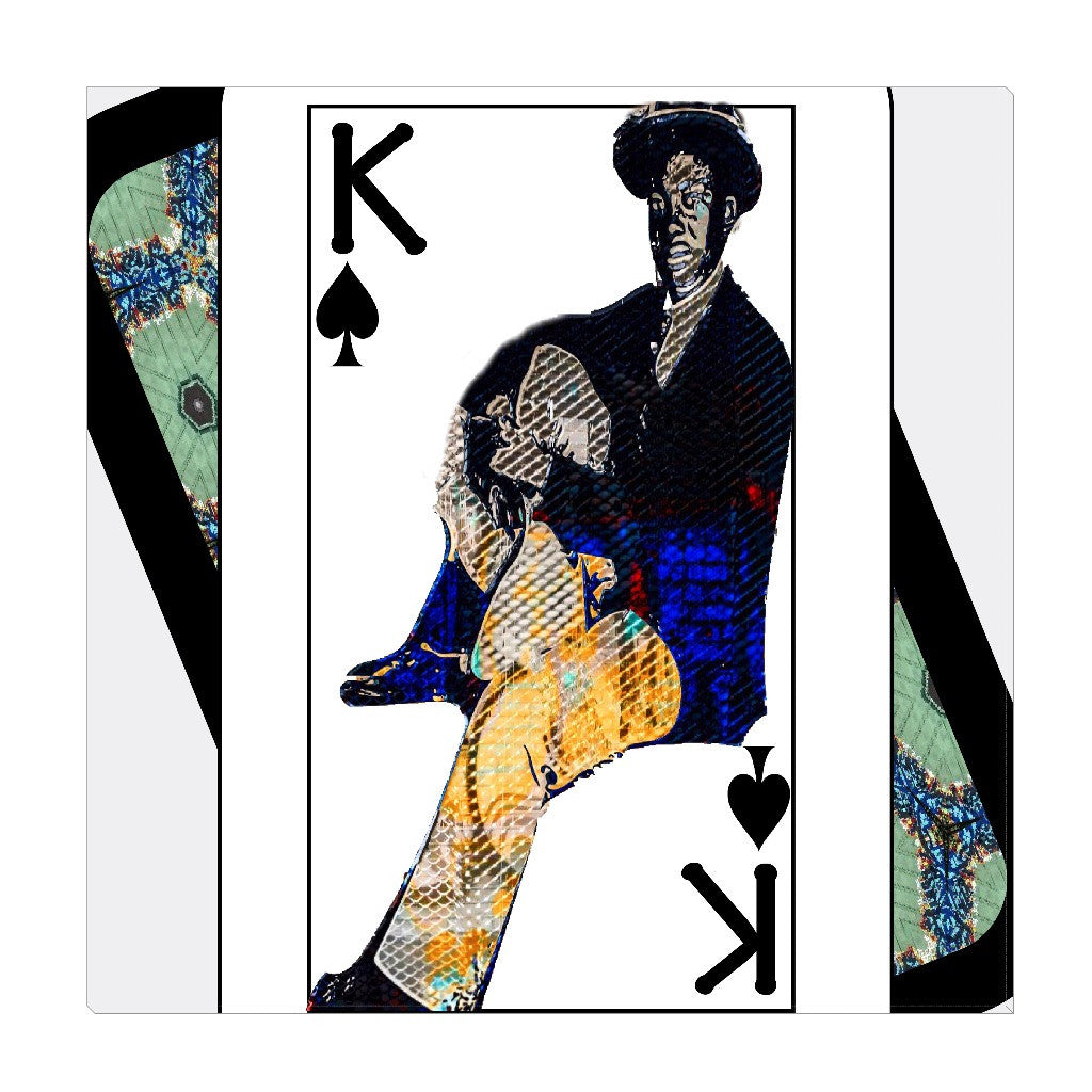 Play Your Hand...King Spade No. 1 Wrapped Canvas