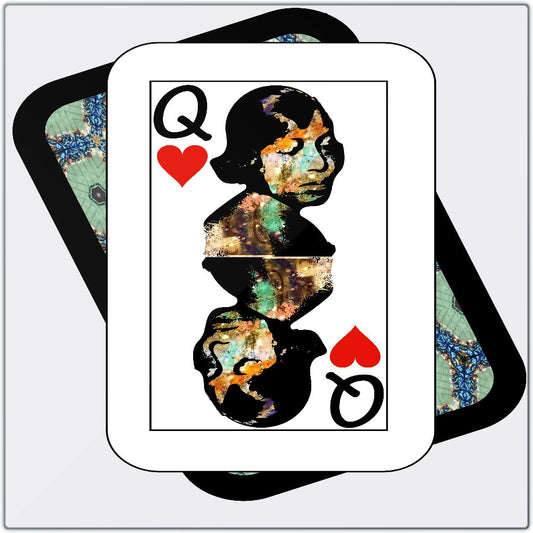 Play Your Hand...Queen Heart No. 1 Metal Print