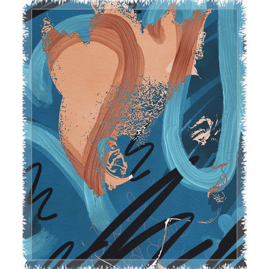 I Love You Jody No. 1 Woven Blanket