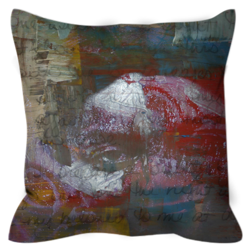 Word is Born Throw Pillow