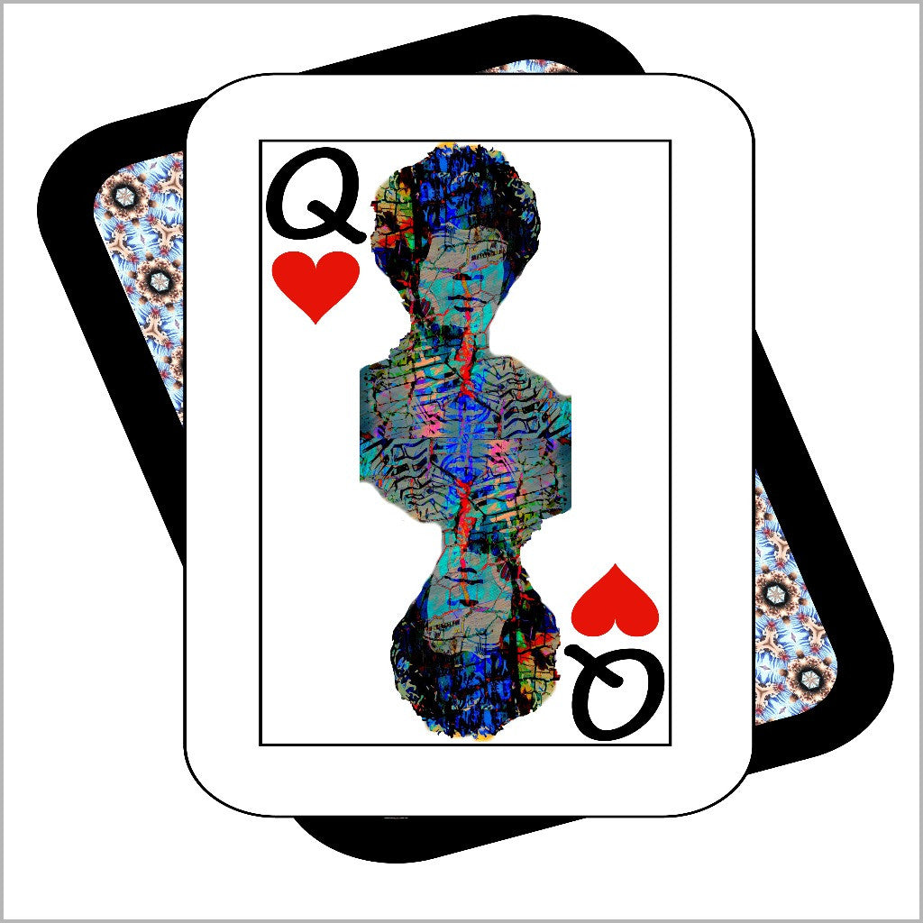 Play Your Hand...Queen Heart No. 2 Canvas Poster