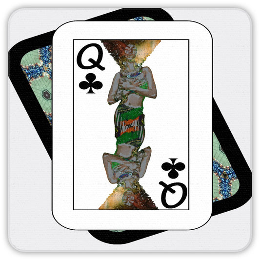 Play Your Hand...Queen Club No. 1 Coaster