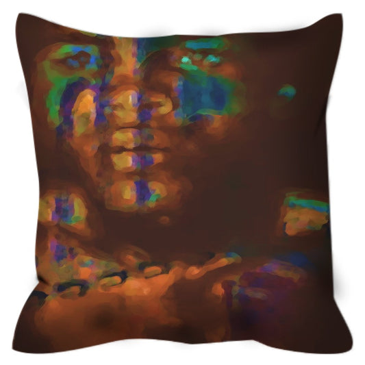 Through the Looking Glass Throw Pillow