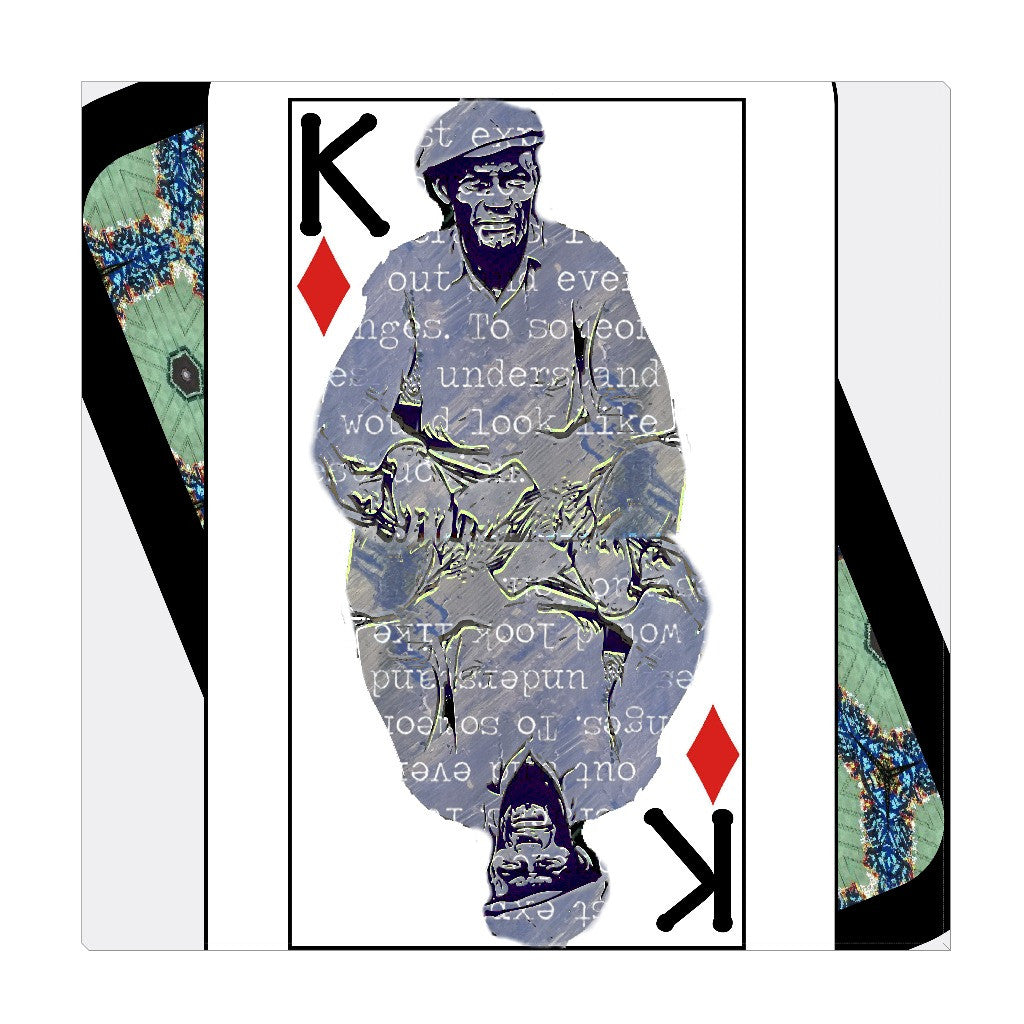 Play Your Hand...King Diamond No. 1 Wrapped Canvas