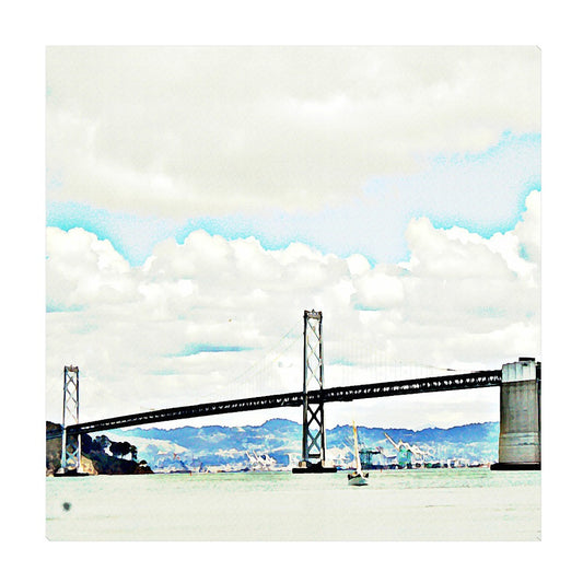 The Bridge Wrapped Canvas